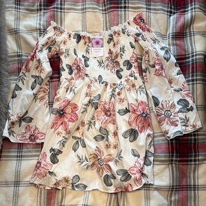 Floral Off-Shoulder ladies Top